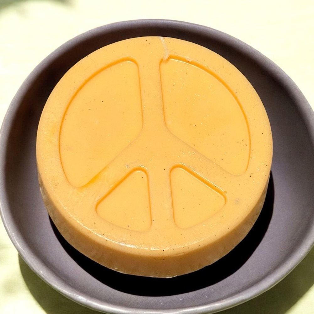 Pineapple vanilla Citrus soap 3x3in 8oz shea butter based handmade